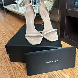 YSL Saint Laurent High Heel Sandals